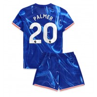 Maglia Calcio Chelsea Cole Palmer #20 Prima Divisa Bambino 2024-25 Manica Corta (+ pantaloncini)